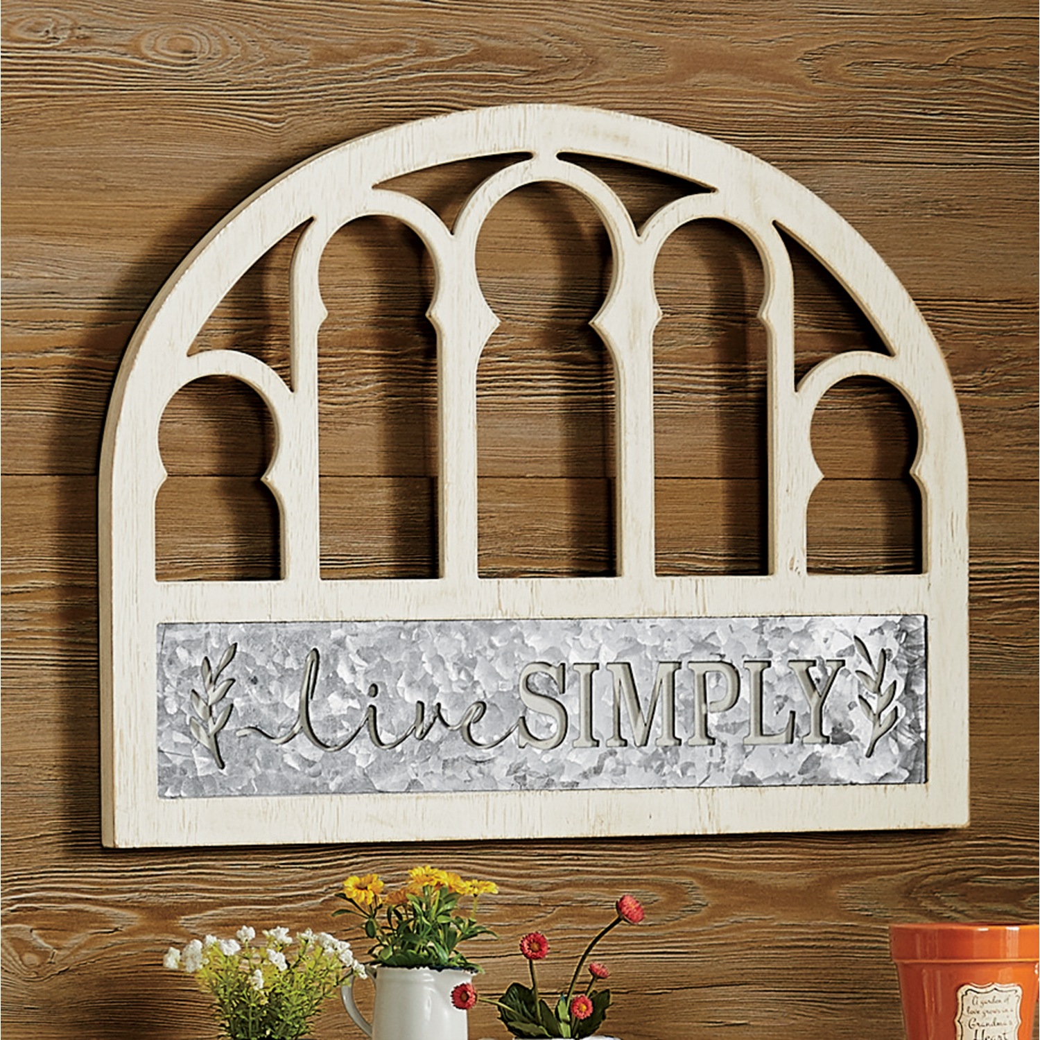 Live Simply Wall Decor Country Door