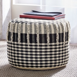 Check Pouf, , large