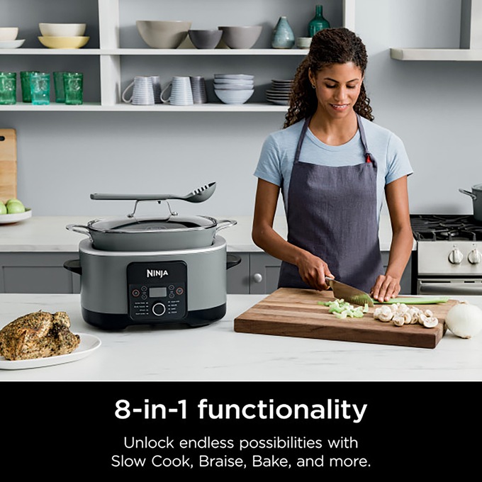 Ninja Foodi Possible Cooker PRO 8.5 QT Multi-Cooker 8-in-1 No