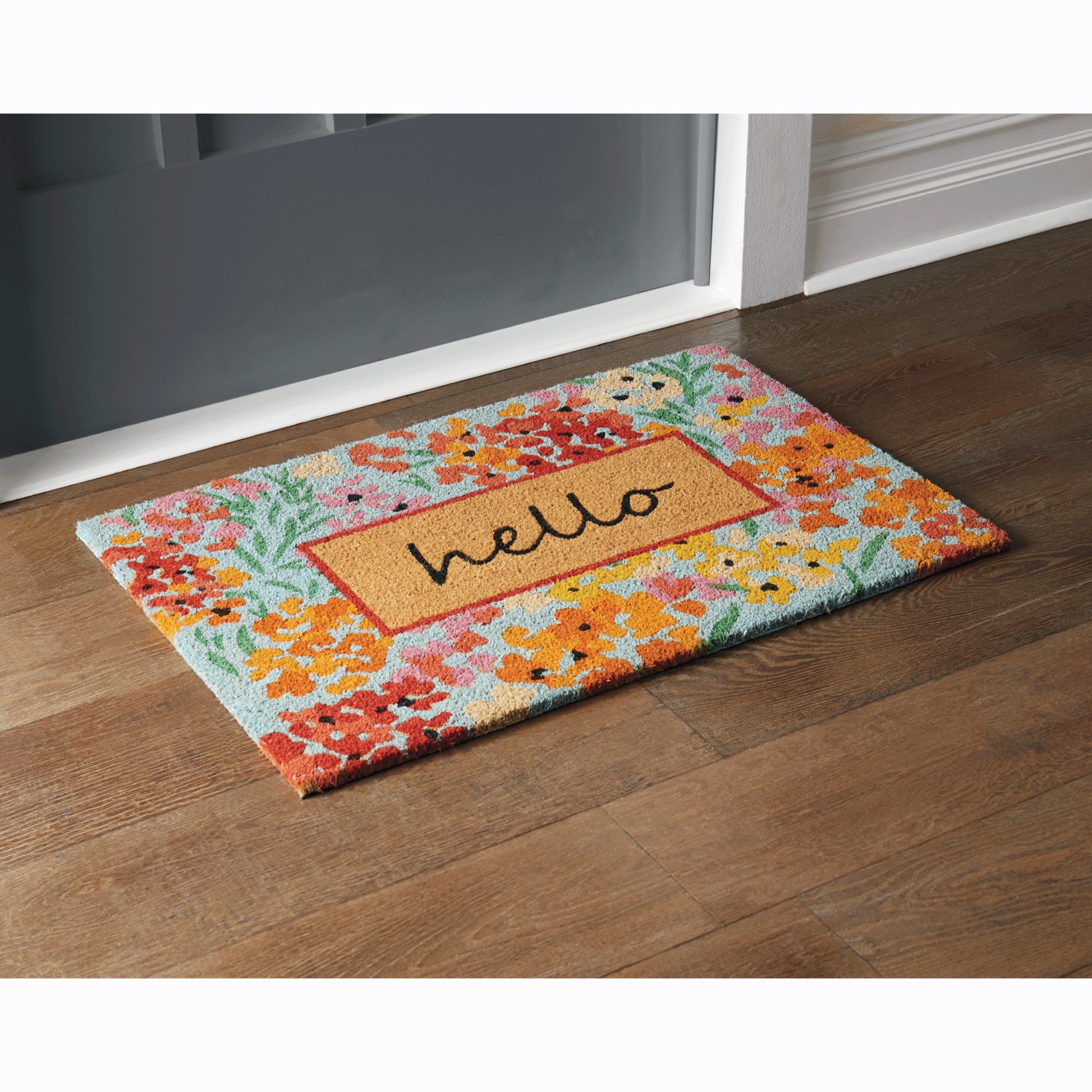 Spring Blooms Coir Mat 20" x 30" Country Door