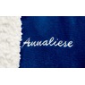 Faux-Sherpa Trim Unisex Robe, , large