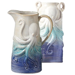 Set of 2 Ombr&eacute; Octopus Vases, , large