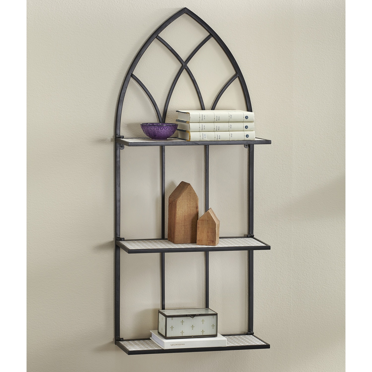 Arched Window Wall Shelf Country Door