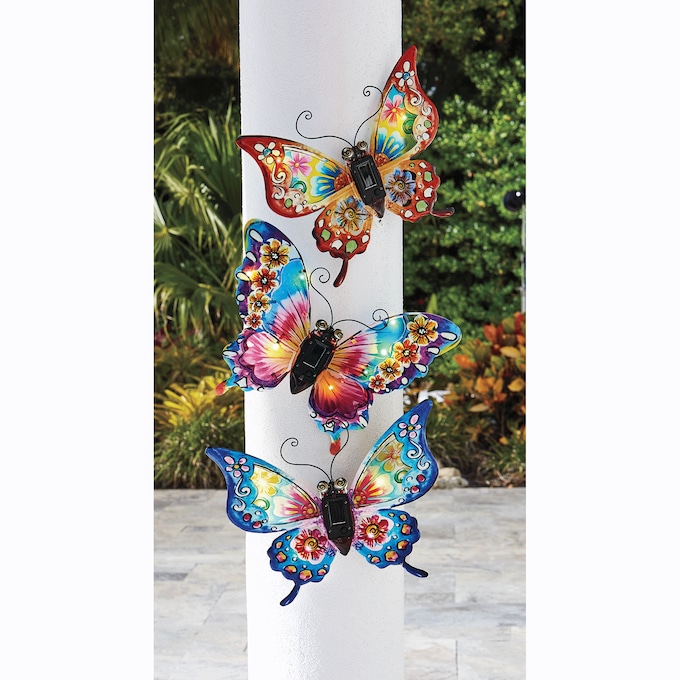 Solar Metal Butterfly, , large