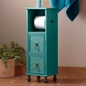 Embossed Floral Bathroom Toilet Paper Stand, , large