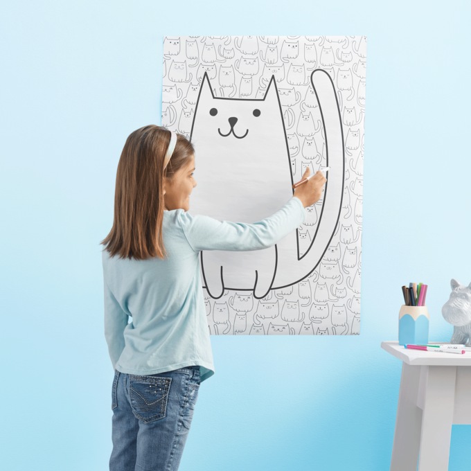 Art 101 Color Your Own Giant Posters, , large
