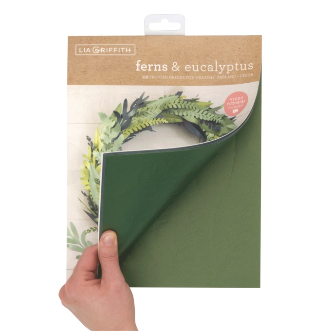 Lia Griffith Frosted-Paper Greenery Kits, , large