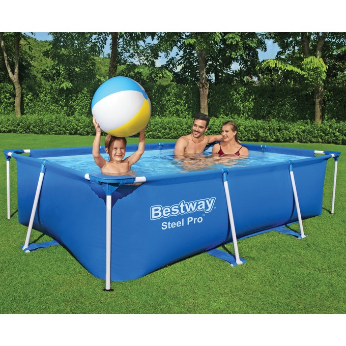 Bestway Steel Pro Rectangle Pool, , large
