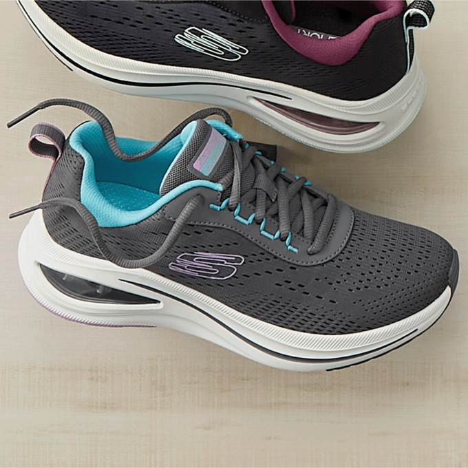 Skechers Women's Skech Air Meta Lace-Up Shoe, , large