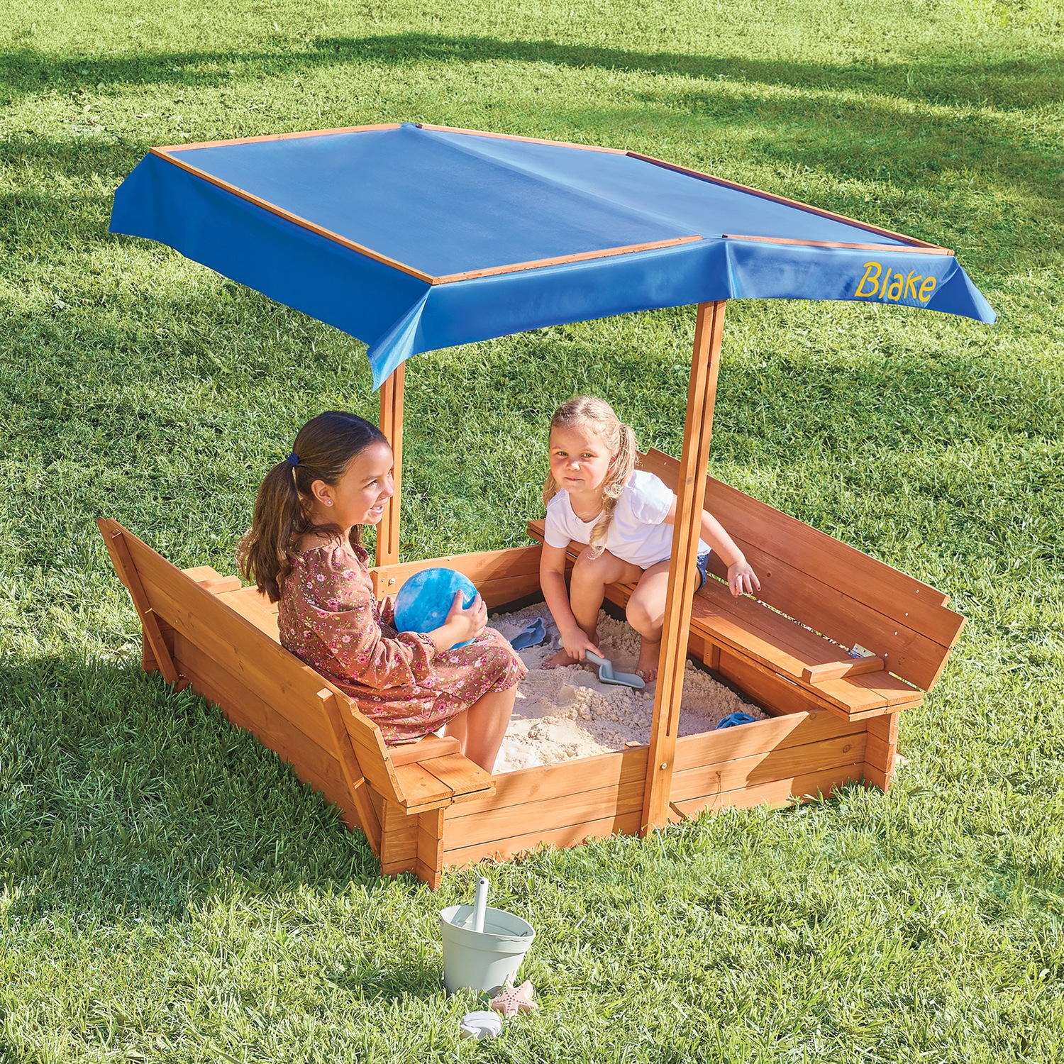 Convertible Sandbox with Sunshade | Country Door