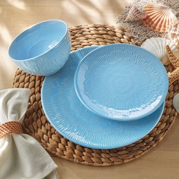 Reactive Glaze 12-Piece Dinnerware Set, , large