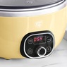 Green Life Slow Cooker Healthy Duo 6-Quart Slow Cooker, Butter, large