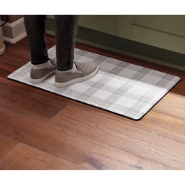 Black And White Anti-fatigue Mat - 20&quot; X 30&quot;, , large