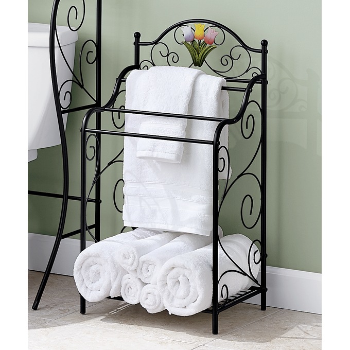 Interchangeable Flower Towel Stand, , large