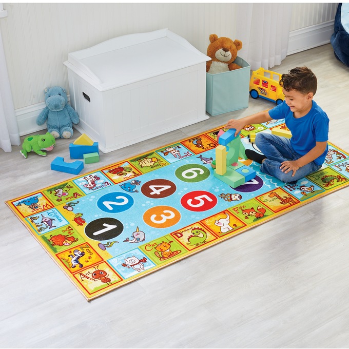 Kids&#39; Play Rug - 5' 10" X 2' 11", , large