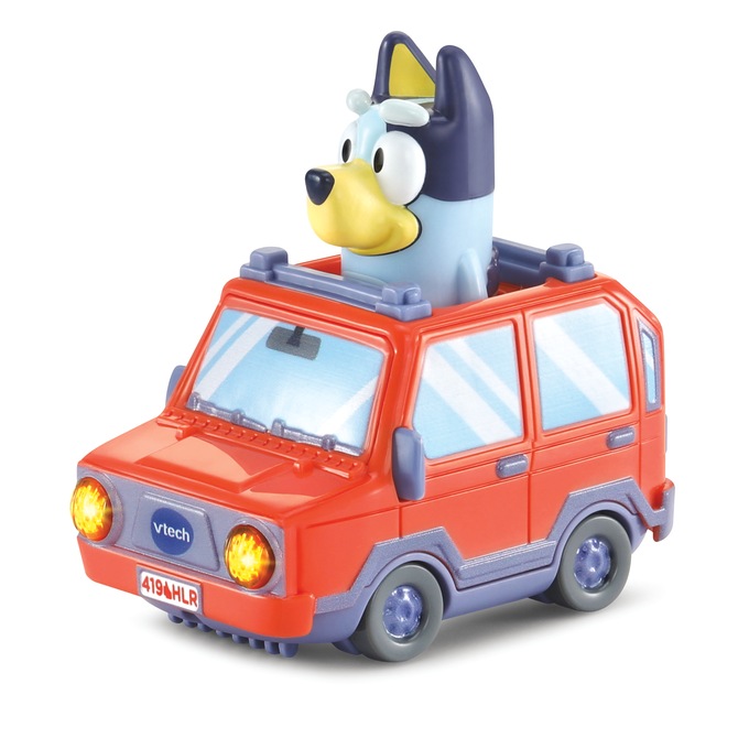 VTech Go! Go! Smart Wheels Bluey Road Trip Playset, , large