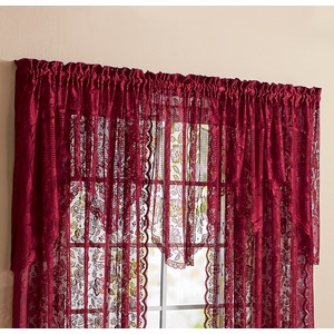 Windsor Lace Swag Valance, , large