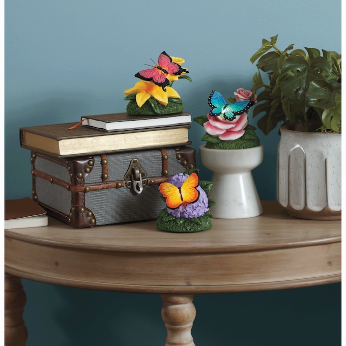 Set of 3 Lit Butterfly Set Arounds, , large