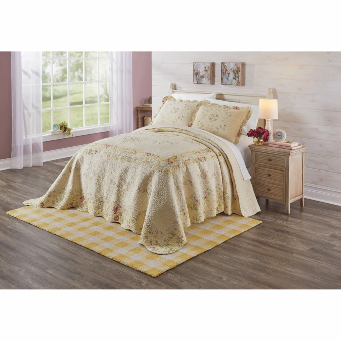 Prairie Bloom Embroidered Sham, , large