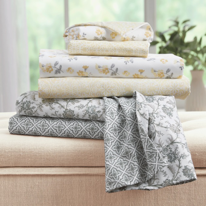 Turnstyle Microfiber Sheet Set, , large