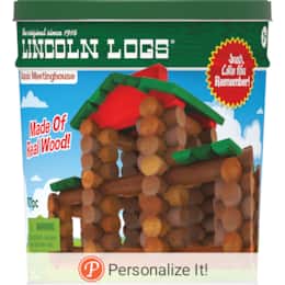 Personalized Lincoln Logs Classic Meetinghouse, , large