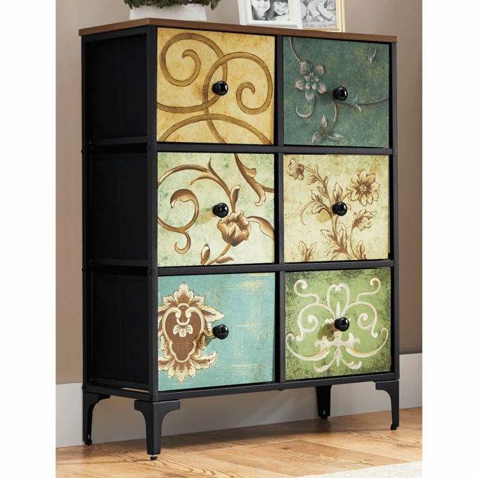 Talisa 6-Drawer Storage Cabinet, , large