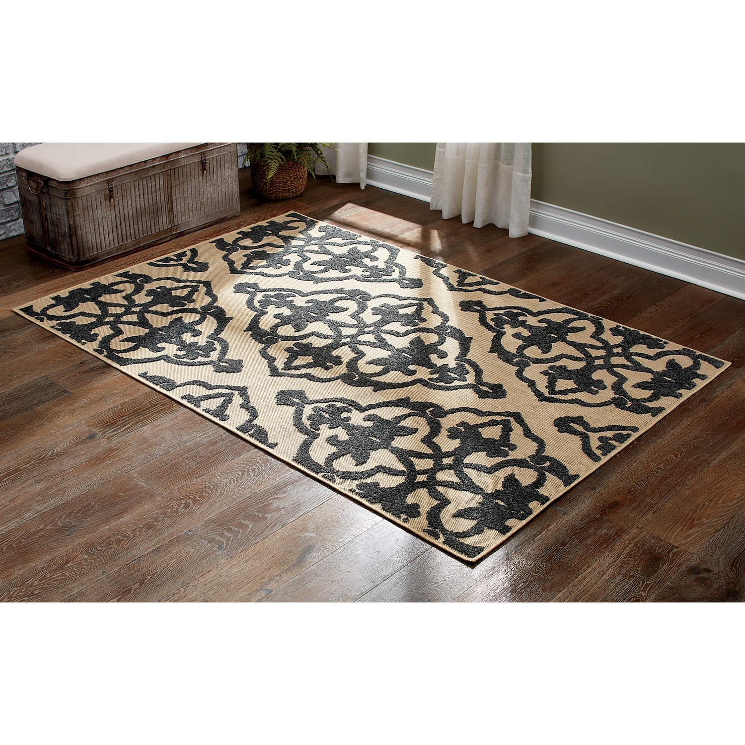 Costa Medallion Indoor/Outdoor Rug | Country Door