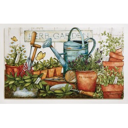 Garden Indoor/Outdoor Mat - 18&quot; X 30&quot;, , large