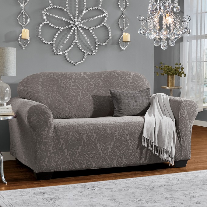 Textured Slipcover, , large