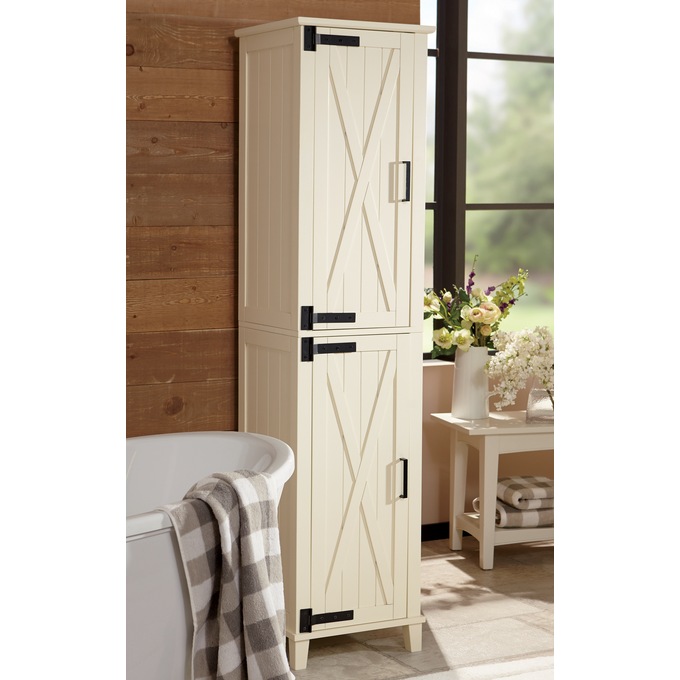 Barn Door Space Saver And Towel Cabinet Country Door