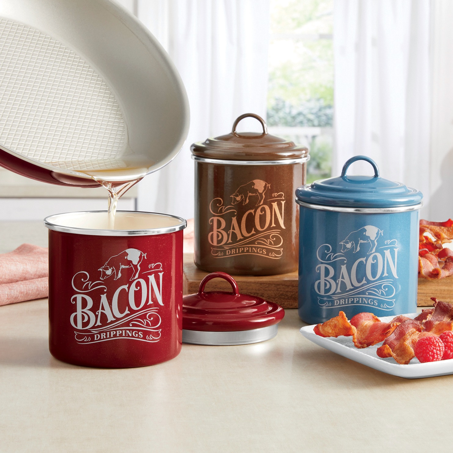 bacon drippings jar