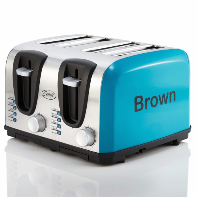 Ginny’s Essential 4-Slice Toaster with 7 Browning Levels, , large