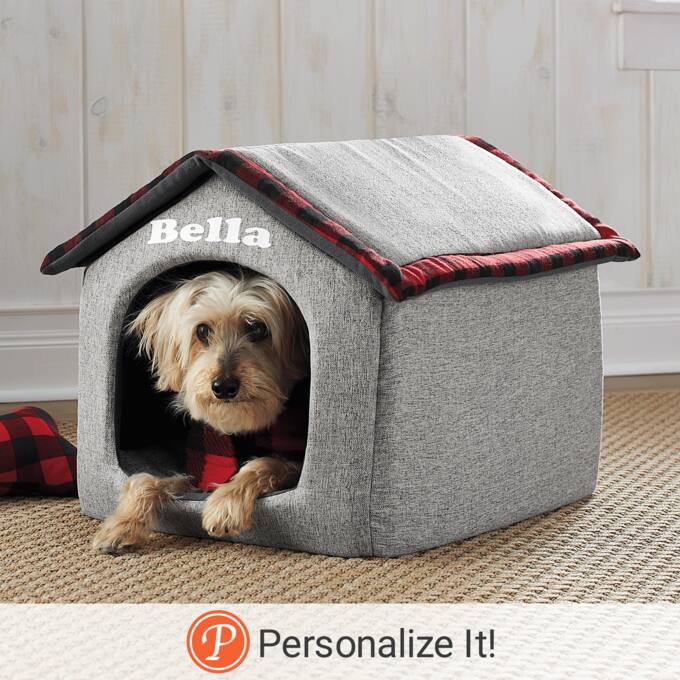 Soft Foldable Pet House Country Door