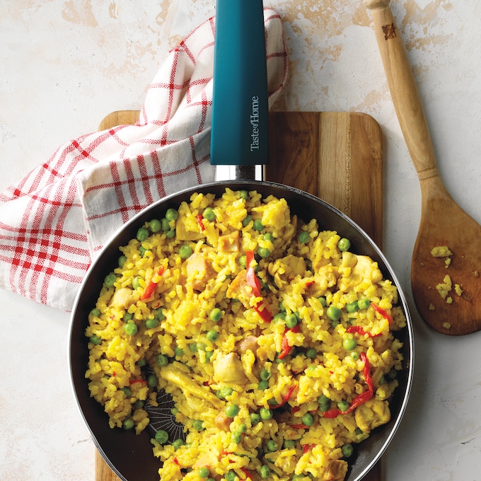 Taste of Home 9.5" Nonstick Aluminum Skillet, , large