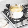 Gotham Steel 5-Quart Pasta Pot, Stainless Steel, large