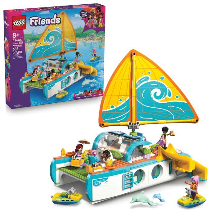 LEGO Friends Travel Boat Adventure, , large