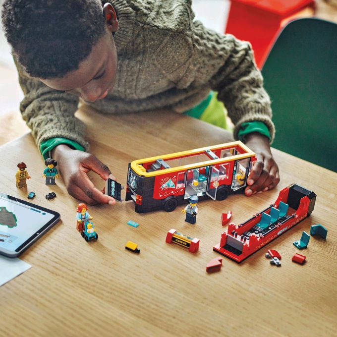LEGO Red Double-Decker Sightseeing Bus, , large