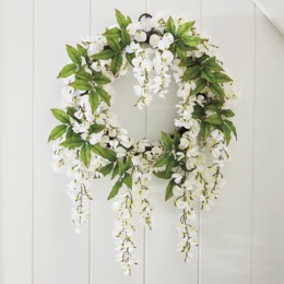 Wisteria Wreath, , large