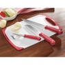 Ginny's 3-Piece Knife Set with Cutting Board, , large