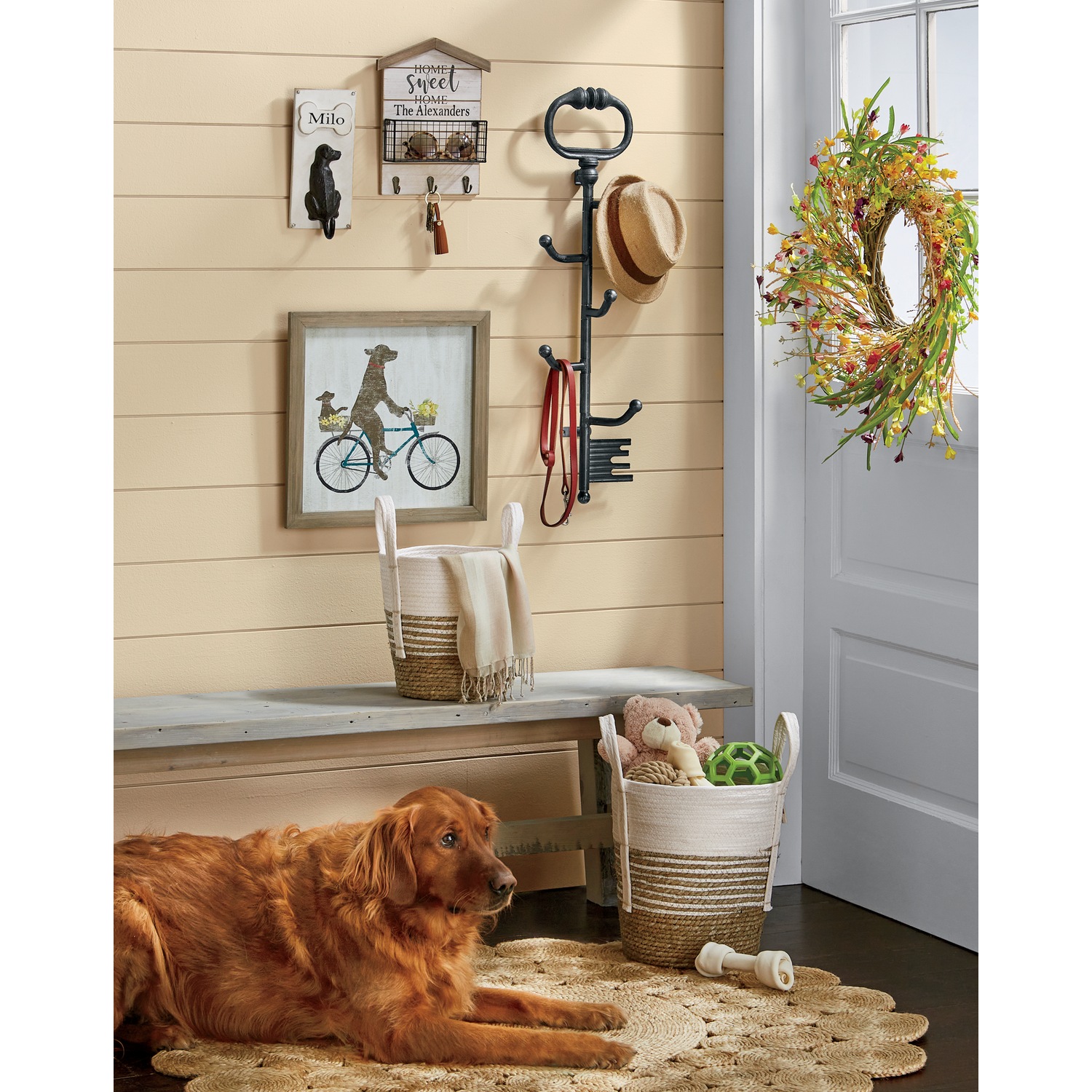 Dog Tail Wall Hook Country Door