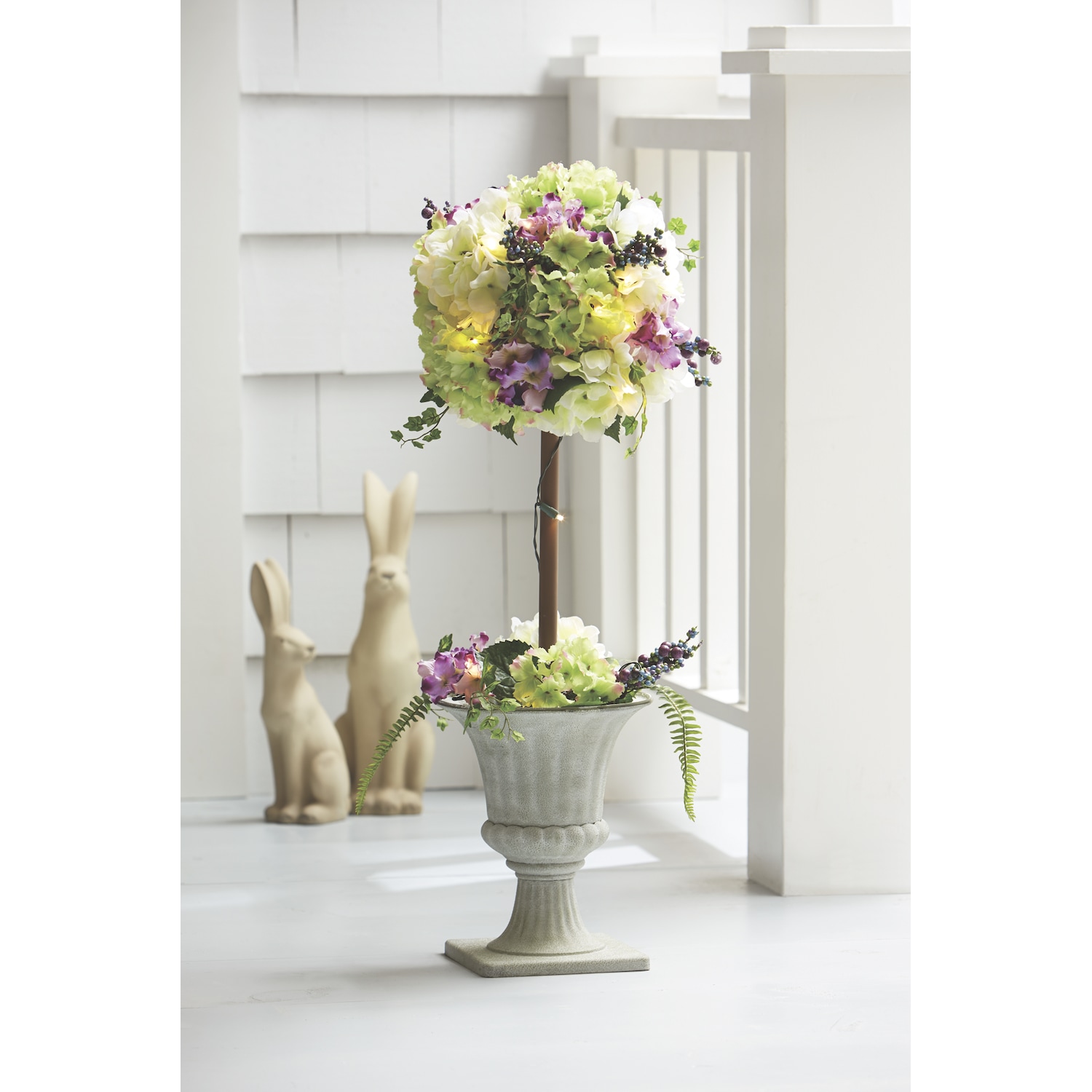 Lit Hydrangea Topiary | Country Door