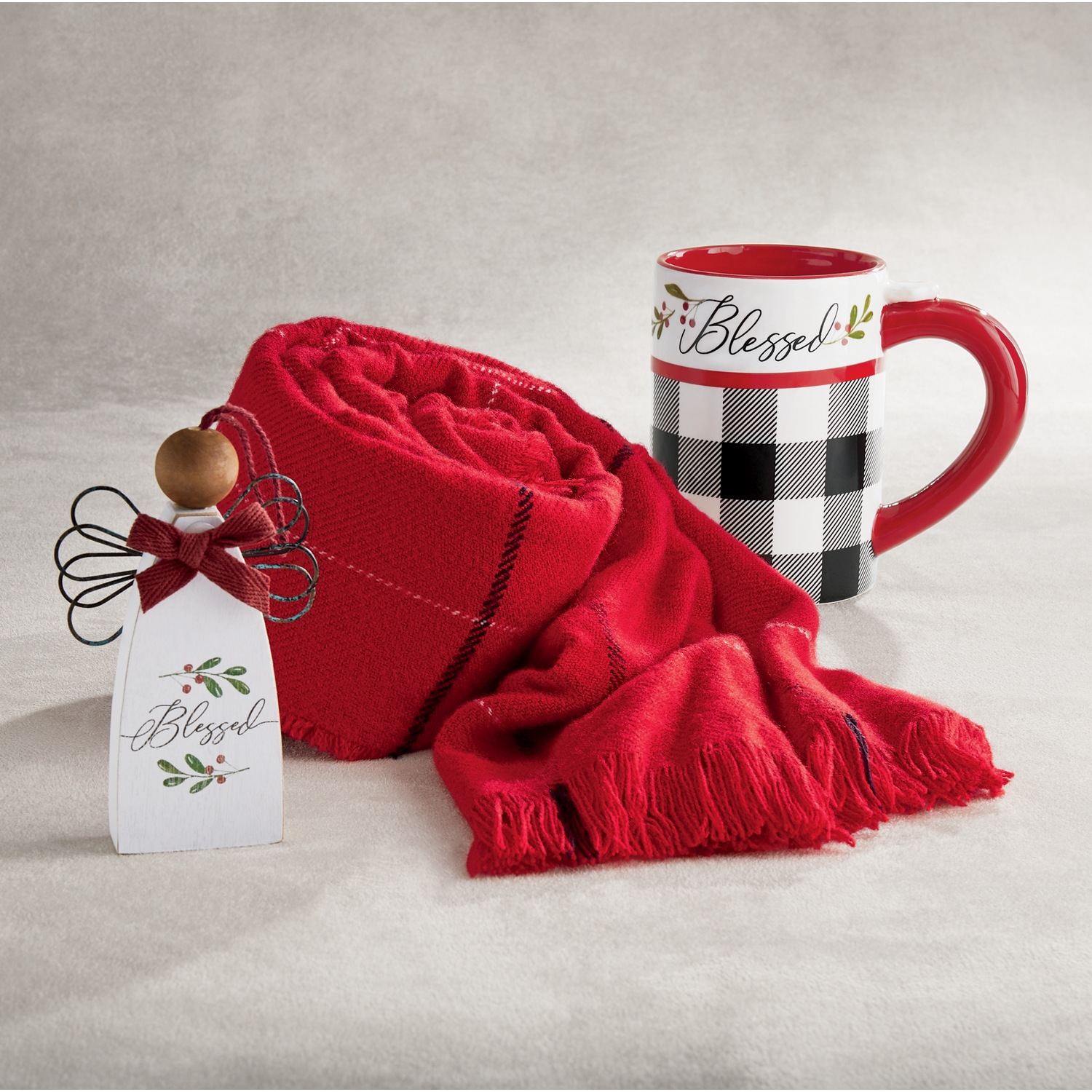3Piece Christmas Greetings Gift Set Country Door