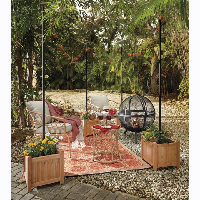 3-Piece Wicker Set, , large