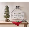 Tree with Music Printed Burlap Base, , large