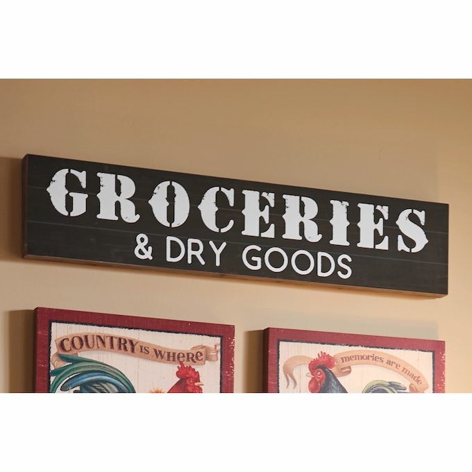 Groceries Dry Goods Wall Art, Multi, large