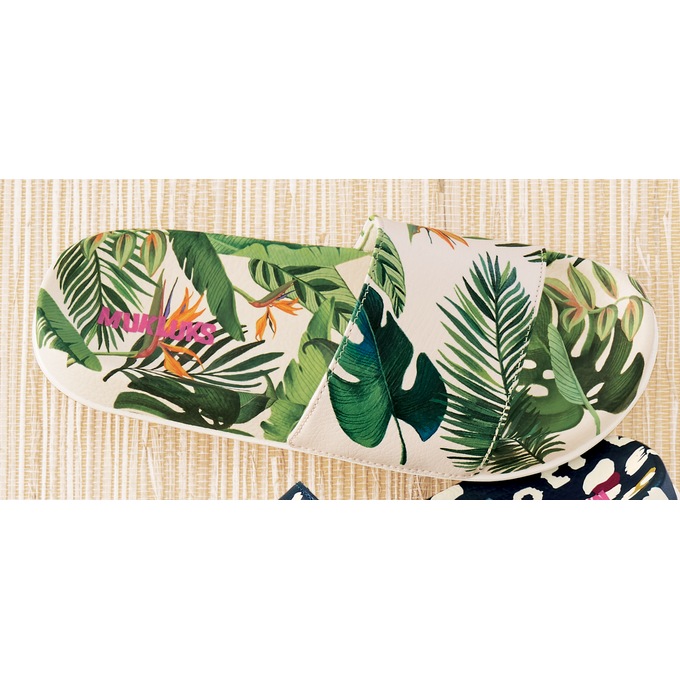 MUK LUKS Pool Party Printed Slide, , large