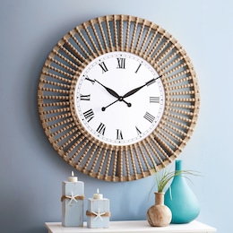 Blakely Beaded Wall Clock, , large