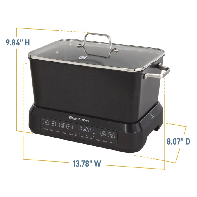 West Bend 6-qt. Versatility Cooker Plus, , large