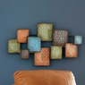 Square Metal Wall D&eacute;cor, , large