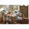 Gingham and Toile Quilted Runner, , large